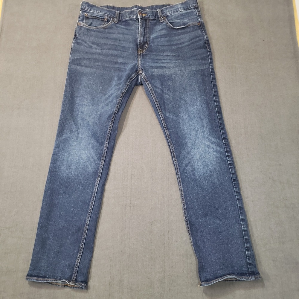 Old Navy Slim Jeans Mens 38x34 Dark Wash Built-In Flex Denim Pants